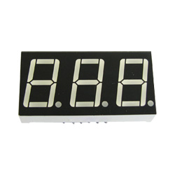 0.56" triple digit numeric displays