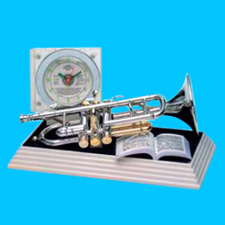 trumpet alarm clocks 