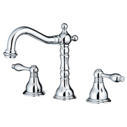 two handle lavatory faucet 