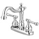 two handle lavatory faucet 