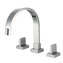 two handle lavatory faucet