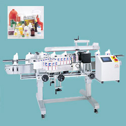 two sides labeling machine