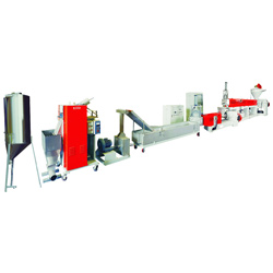 two step plastic recycling machine equipment 