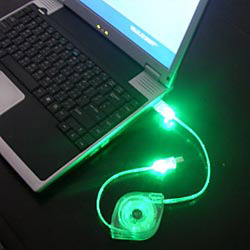 usb lighted cable assemblies