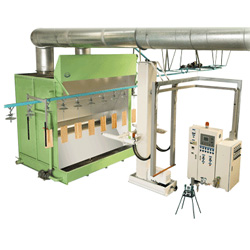 vertical bell electrostatic painting machine 