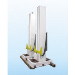 vertical bell electrostatic spraying machine