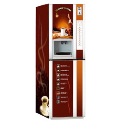 vertical coffee vending machine