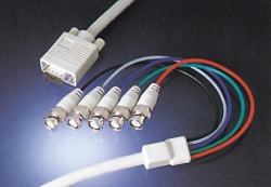 vga and bncx cable assembly