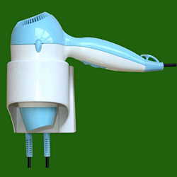 wall mounted hair dryer