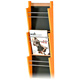 wall mounted magazine rack 