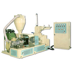 waste recycling and pelleting machines 