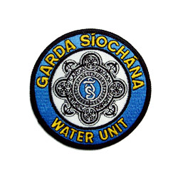 water unit embroidered patch