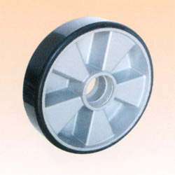 polyurethane wheele with iron core 