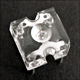 Square With 3ф Dome 4 Lead Warm White LEDs