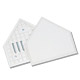 white molded rubber home plate 