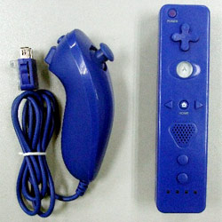 wii remote and nunchuck