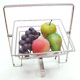 wire foldable square fruit basket 