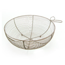 wire round fruit baskets 