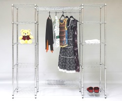 wire shelving wardrobes
