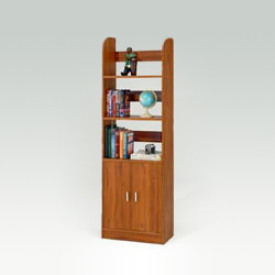 wood bookshelves 