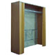 wooden closets
