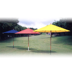 wood shade umbrellas