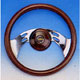 wood steering wheel 