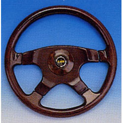 wood steering wheel 