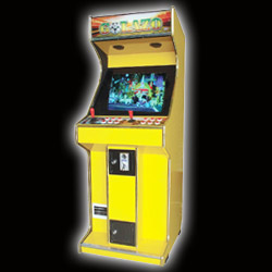 wooden cabinet for video game machine