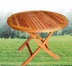 ?100cm Wooden Round Tables